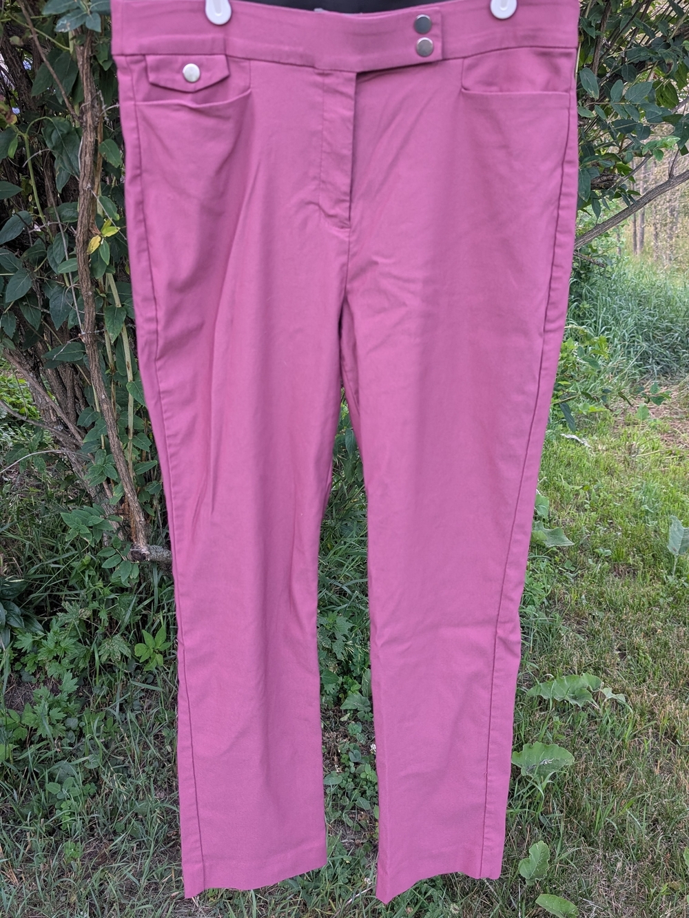 Maurices Pink Straight-Leg Pants